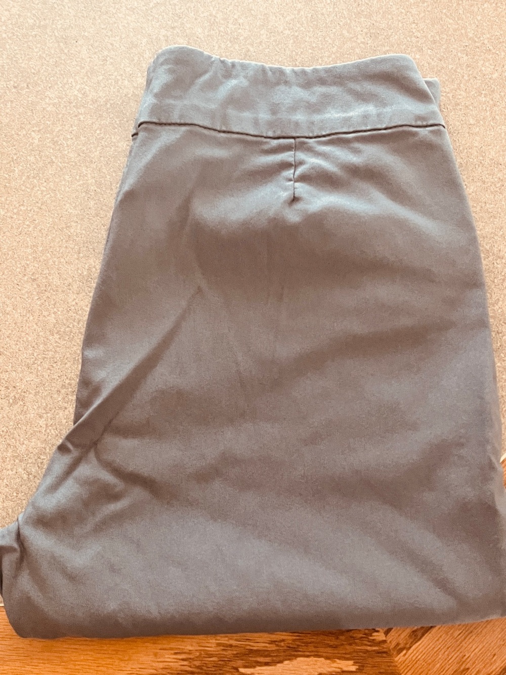 Lee Women's Dark Gray Maxi Stretch Capris